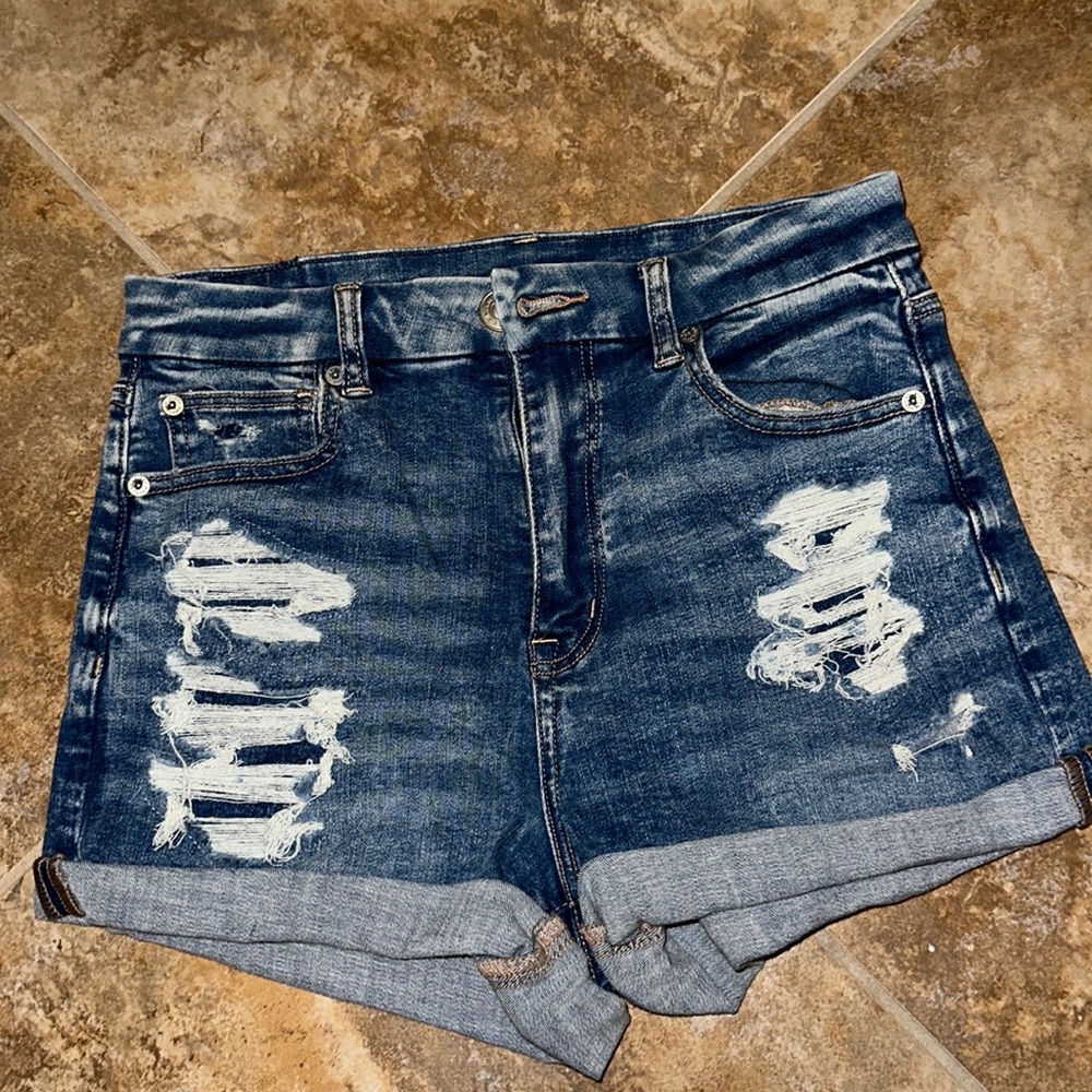 American eagle jean shorts